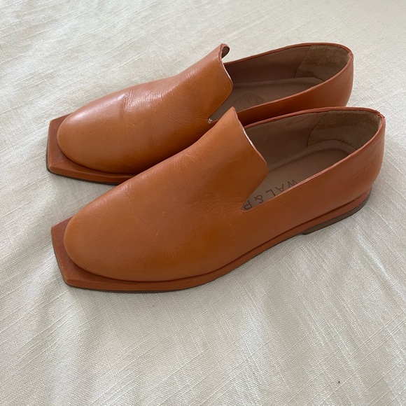 Women’s Wal & Pai Orange Loafers - Picture 3 of 6